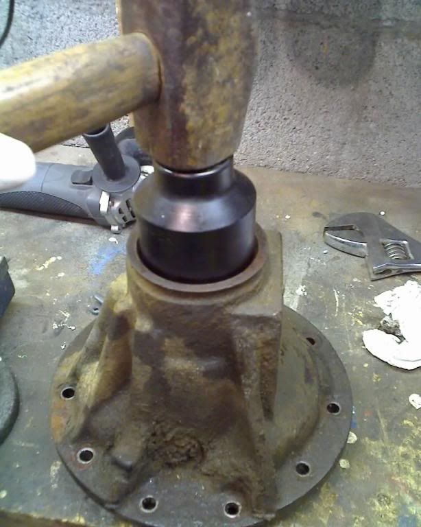 How to replace Diff input bearing. LandyZone Land Rover Forum